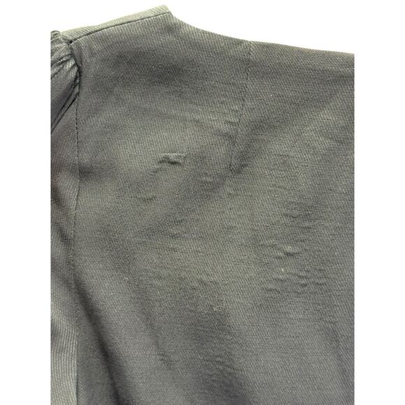 Zimmermann Black Long Sleeve Midi Dress Viscose Blend Size US 6 (AU 2) - Picture 7 of 13